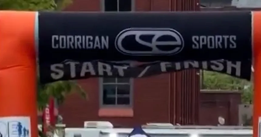 Runner speeds past Delaware marathon leader for photo finish