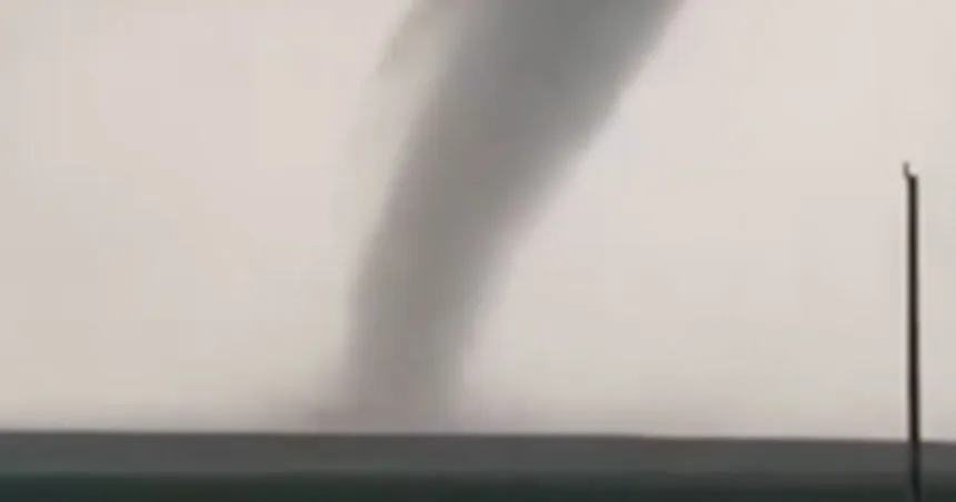 Videos show tornadoes and hail hitting Texas, Oklahoma