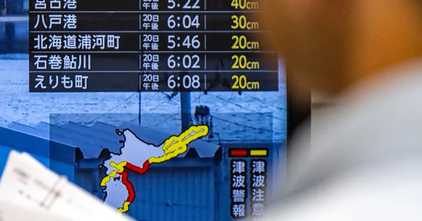 7.7-magnitude earthquake strikes off Japan’s coast