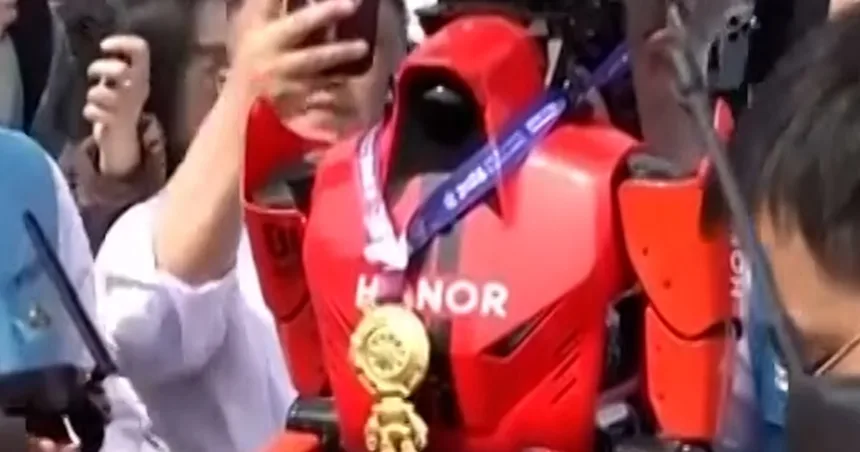 Robot runs half-marathon faster than human world record