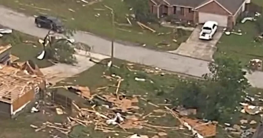 Severe Texas storms leave one dead, six injured