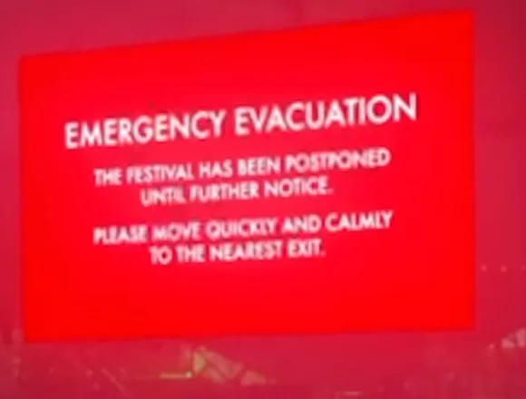 Severe weather led to evacuation at Stagecoach festival