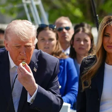 Trumps participate in White House Easter Egg Roll