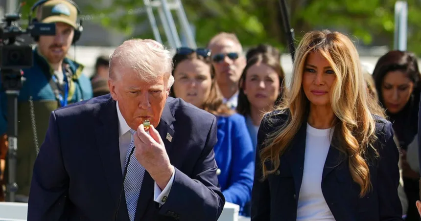 Trumps participate in White House Easter Egg Roll