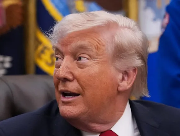 Trump on a president going to space: ‘We’ll have to try it sometime’